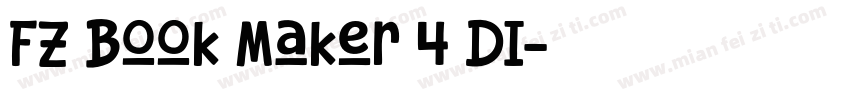 Fz Book Maker 4 DI字体转换